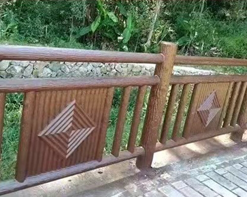 仿木护栏制作